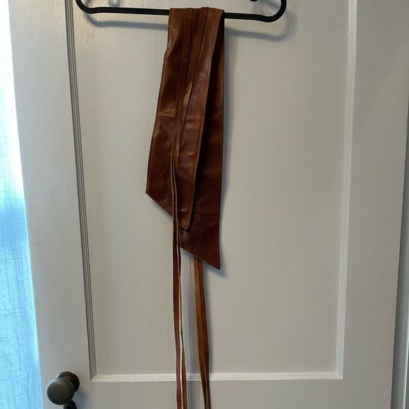 Accessories - Portland made leather obi belt